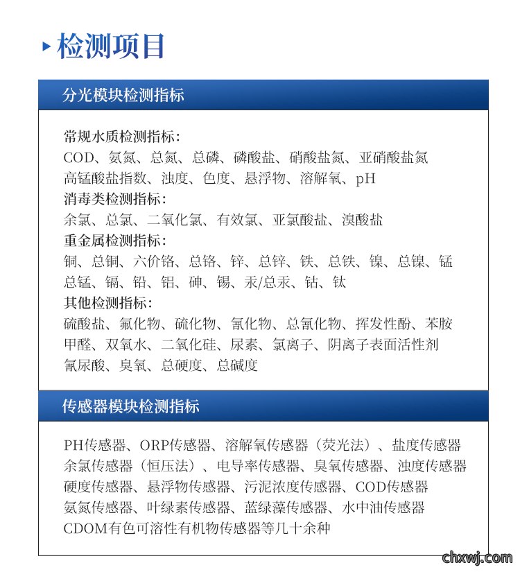 便携式水质检测仪